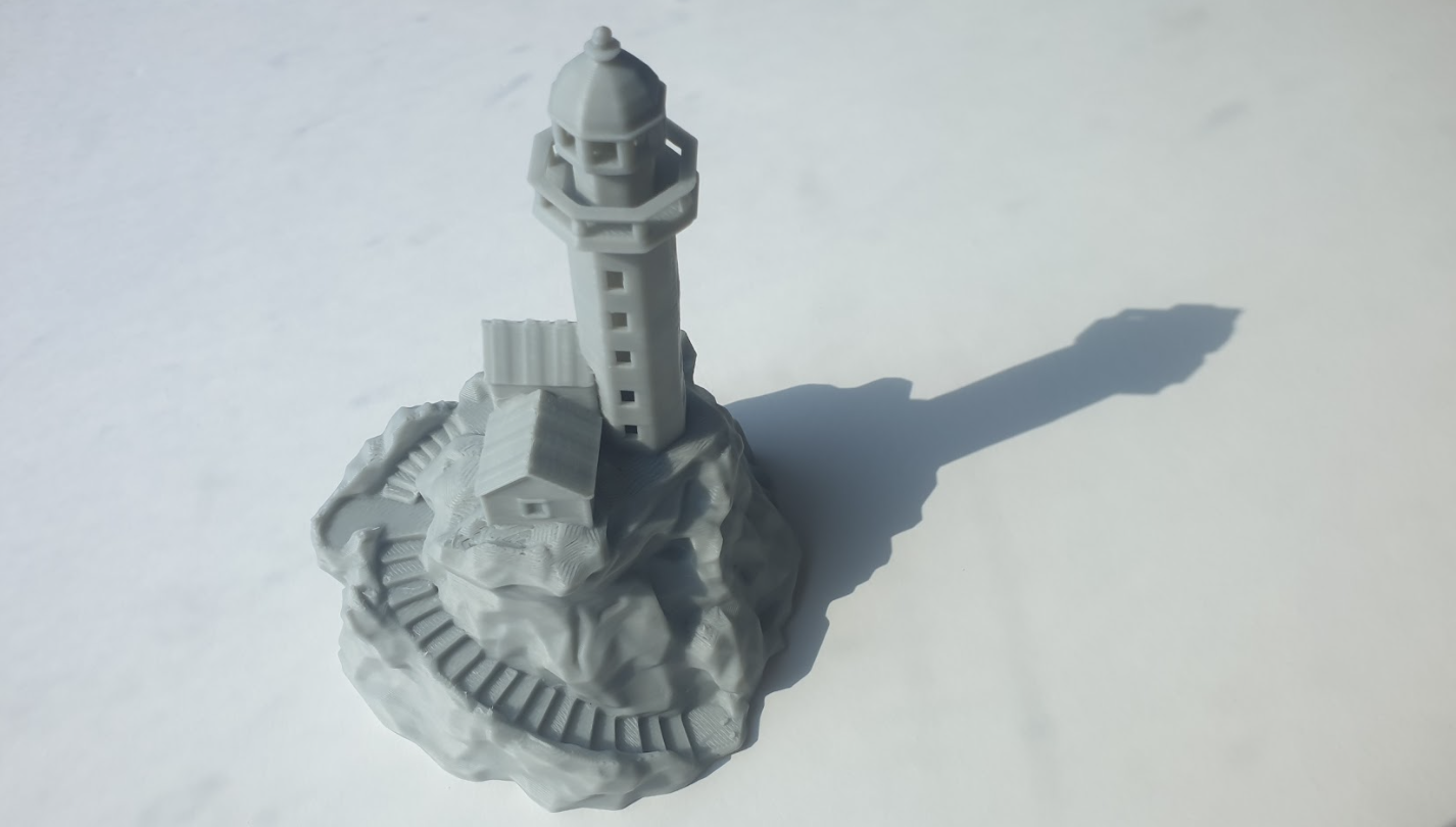 Smooth finish! One of the included STLs, printed with ABS+ on the FLSun T1 Pro.